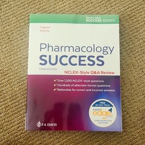 Pharmacology Success Third Edition NCLEX Style Davis's Q&A Review